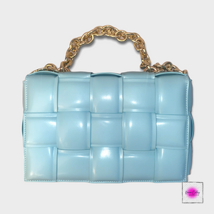 The All-Nighter Cassette Bag - Light Blue - Keanna Couture